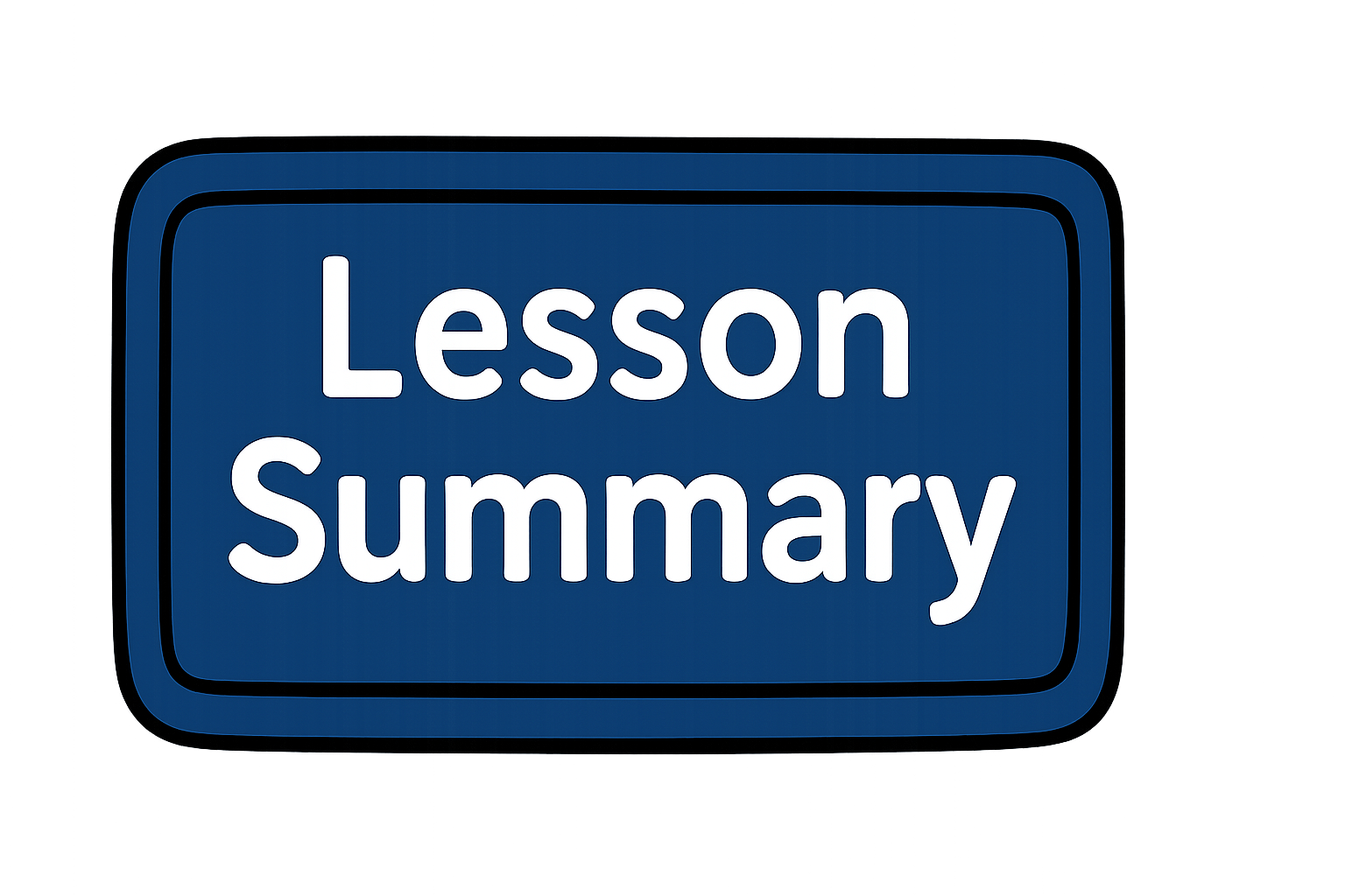 Lesson Summary